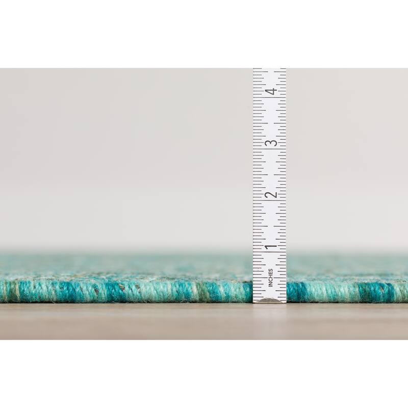 Addison Winslow Active Solid Wool and Viscose Area Rug