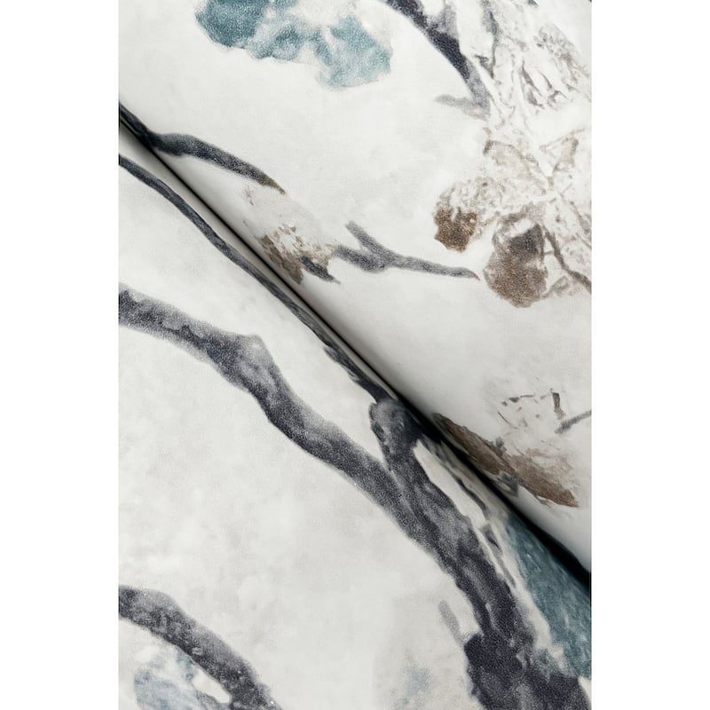 Riverside Avril Chinoiserie 27 In W X 27 Ft L Wallpaper