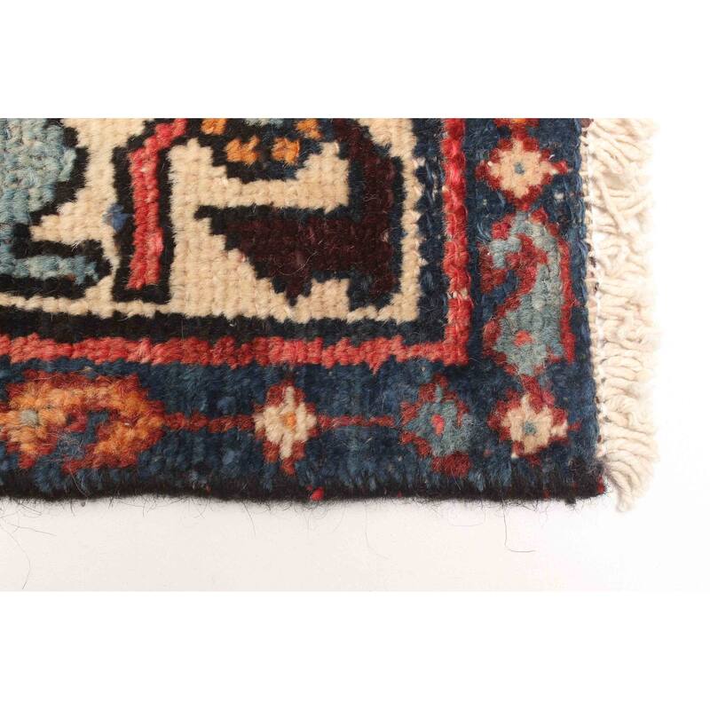 ECARPETGALLERY Hand-knotted Konya Anatolian Dark Red Wool Rug - 3'3 x 6'0