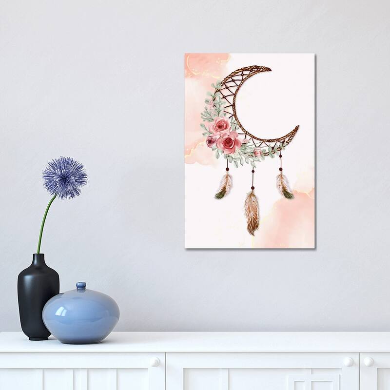 iCanvas "Dream Catcher - Tribal Art" by Artsy Bessy Canvas Print - 18x12x1.5