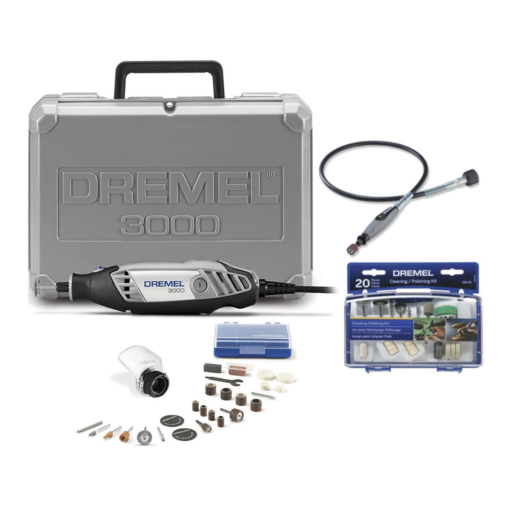 Dremel 3000-1/25 Corded Rotary Tool Kit Dremel 3000-1/25 Corded Rotary Tool Kit