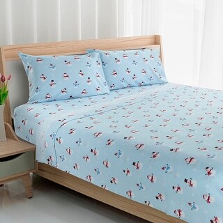 Avanti Snowdance Flannel Queen Sheet Set - Bed Bath & Beyond - 36190445