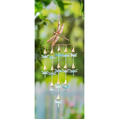 20 in. Dragonfly Metal Hanging Décor Mobile