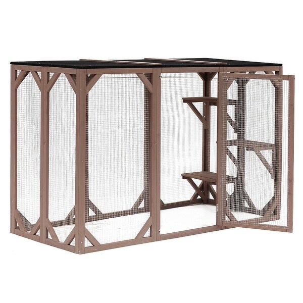 Large indoor cat top enclosure