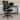 High Back Mesh Spine-Back Ergonomic Drafting Chair with Adjustable Foot Ring and Adjustable Flip-Up Arms
