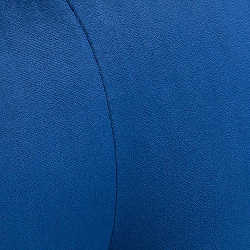 MCombo Modern Accent Club Chair with Ottoman, Velvet Upholstered Armchair with Lumbar Pillow 4278