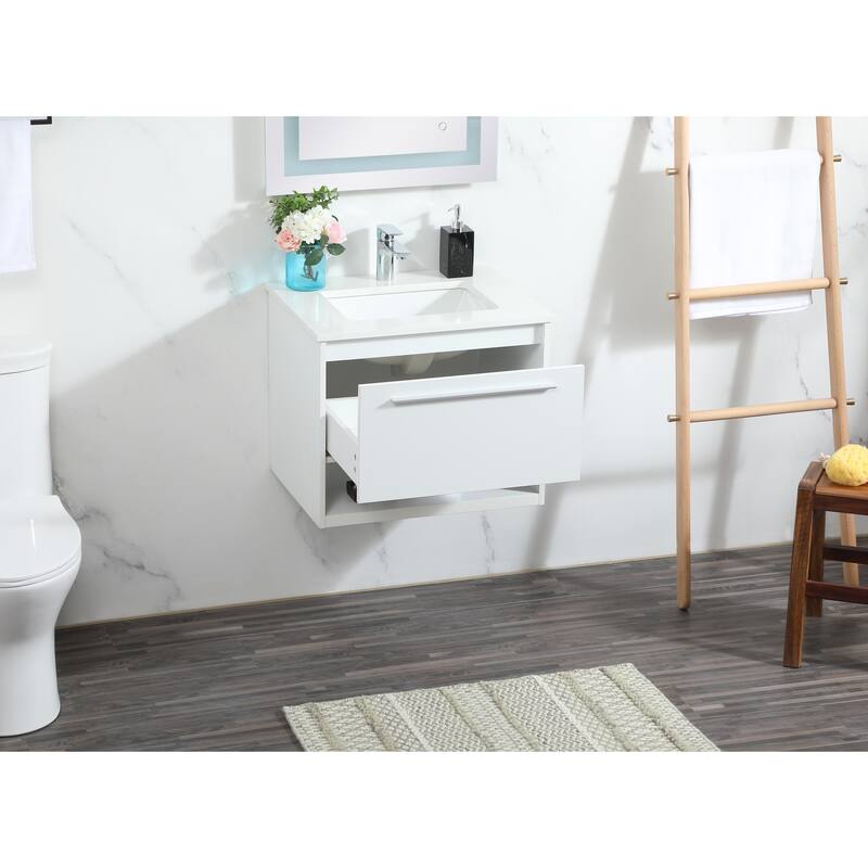 Brush 24 - 30 Inch Single Bathroom Vanity