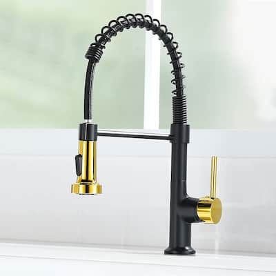 Pull Down Kitchen Faucet Single Handle Commercial Kitchen Sink Faucets With Sprayer
