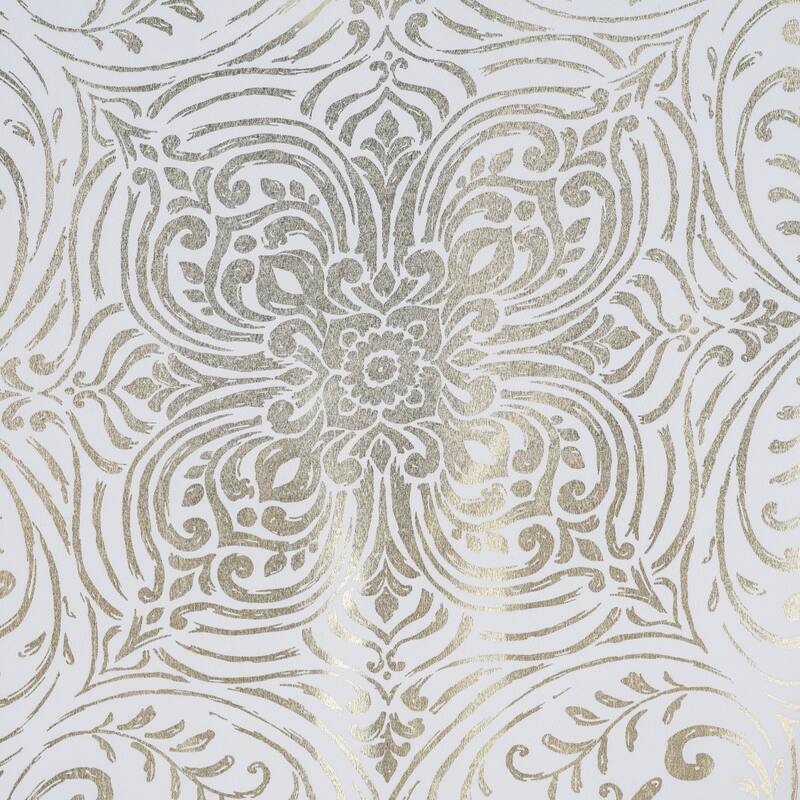Helena Foil Privacy Window Curtain