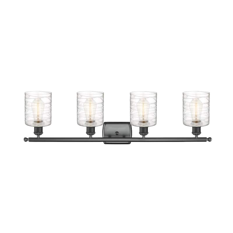 Innovations Lighting Ballston Cobbleskill - 4 Light 36" Bath Vanity Light