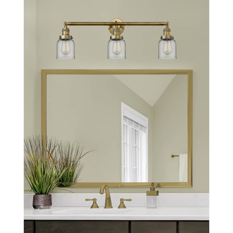 Innovations Lighting Bell - 3 Light 30" Bath Vanity Light
