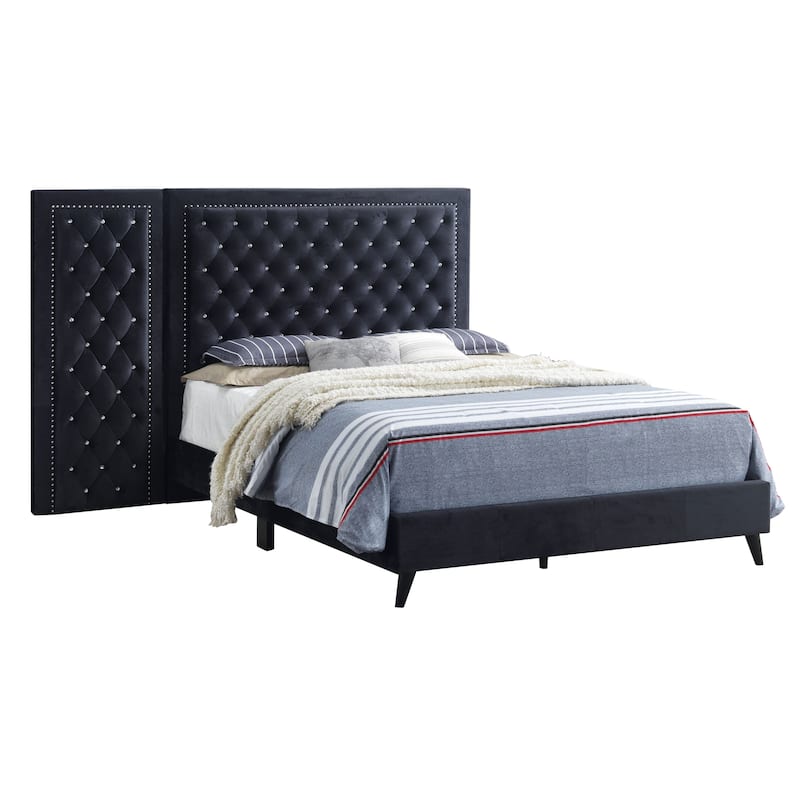 Alba Velvet Side Panels for Alba bed