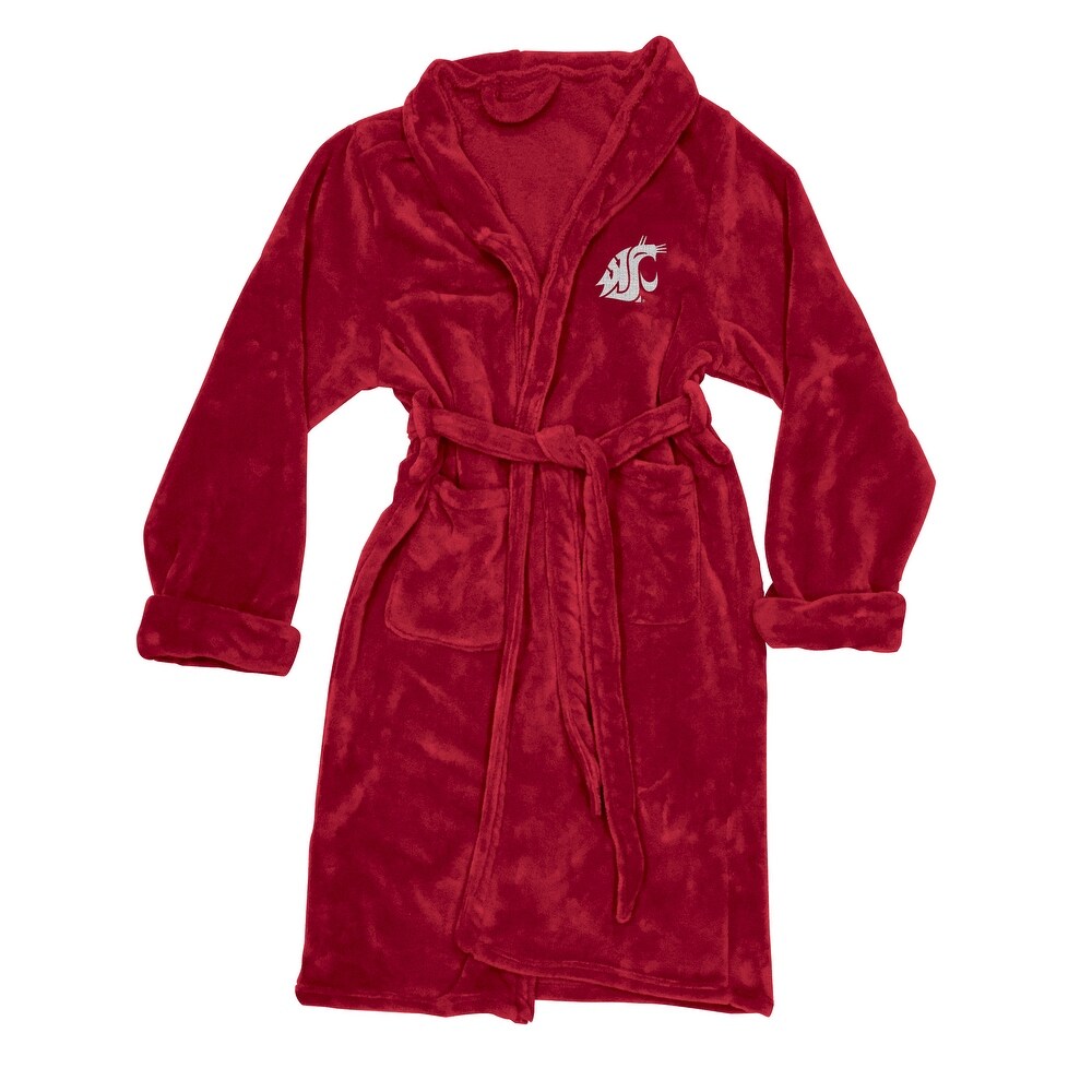 Red fluffy dressing gown Clearance