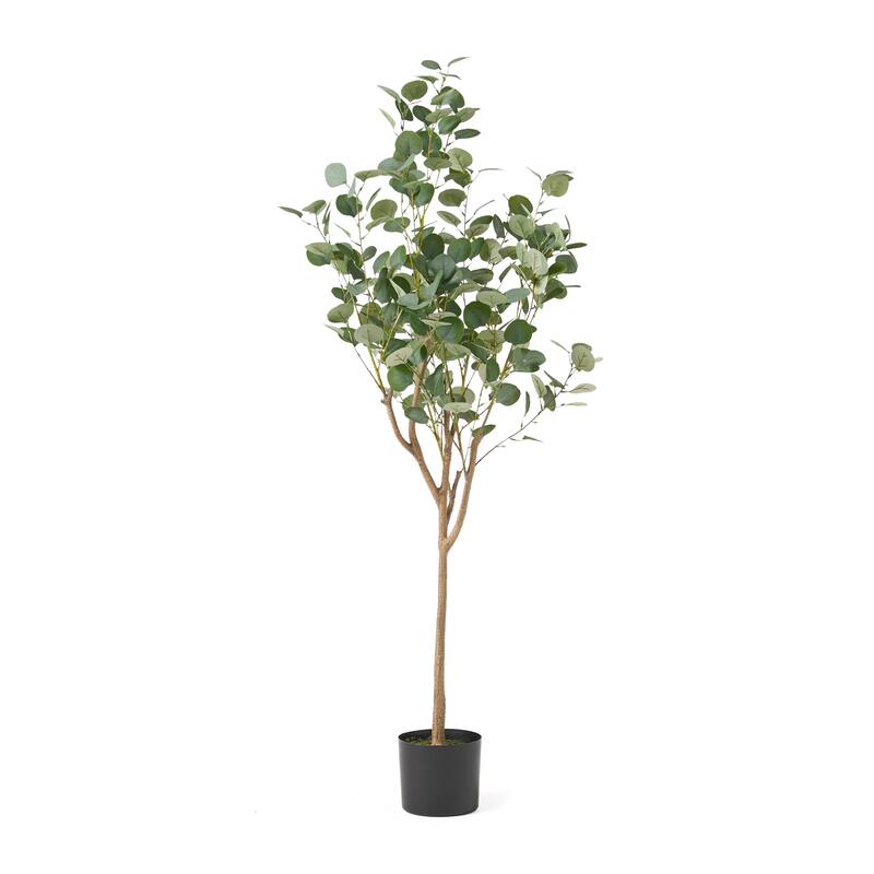 Adair 5' x 2' Artificial Eucalyptus Tree by Christopher Knight Home