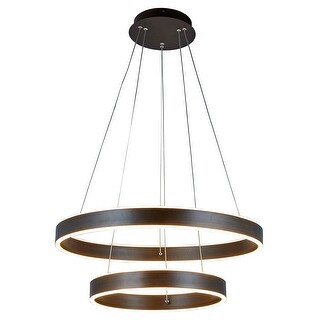 2 Light LED Array Pendant Light in Oil Rubbed Bronze - Oil Rubbed ... image.