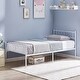 preview thumbnail 16 of 19, VECELO Kids Bed Frame Set of 2, Metal Twin Size Bed Frame with Headboard