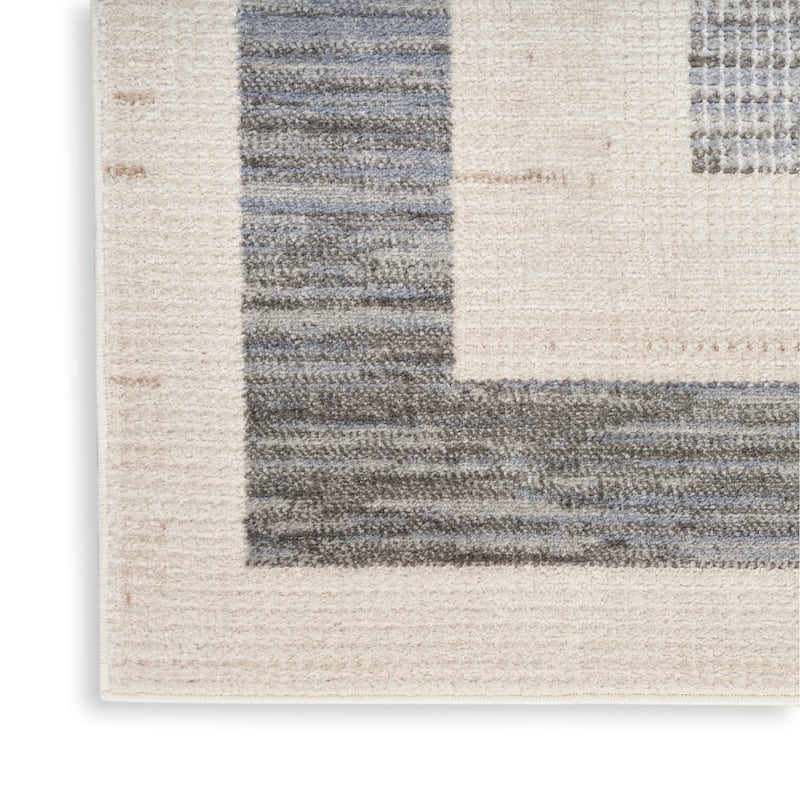 Nourison Serenity Home Indoor Geometric Area Rug