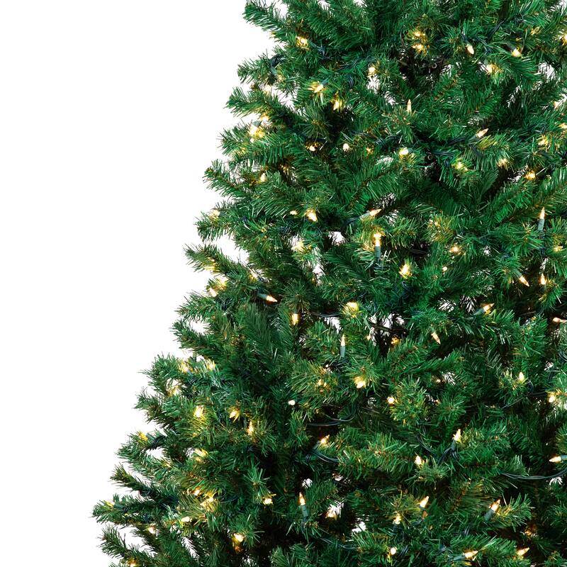 6.5' Medium Niagara Pine Artificial Christmas Tree Clear Lights - 6.5 Foot