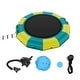 preview thumbnail 23 of 21, 13ft Recreational Inflatable Water Trampoline Bounce with 3-Step Ladder and Electric Air Pump