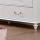 preview thumbnail 3 of 1, Marais Transitional White 56-inh Wide Solid Wood 7-Drawer Dresser by Furniture of America