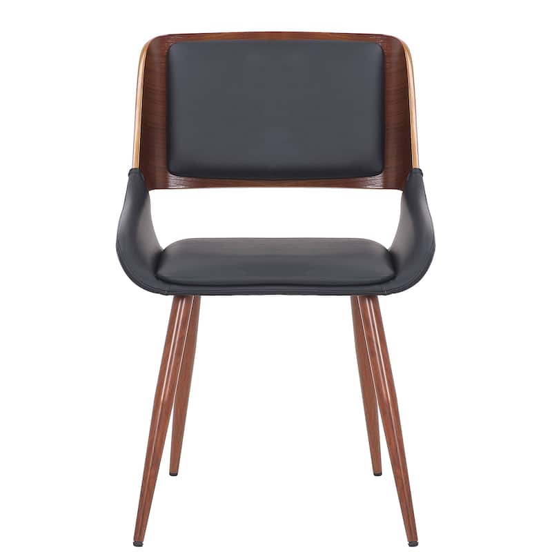 Mid-Century Modern Fabric Side Chair