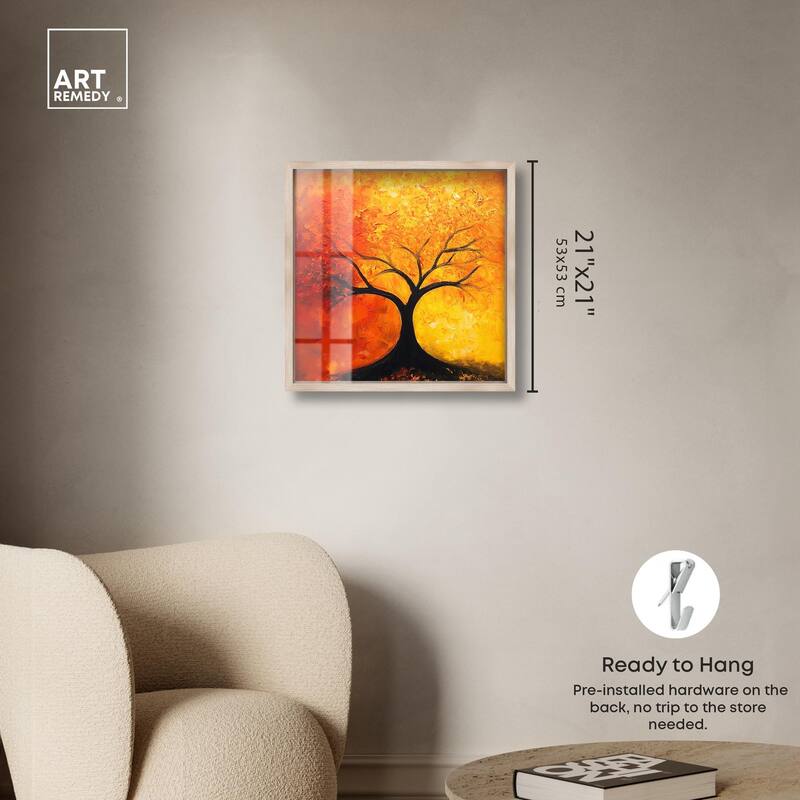 Tree of Opposites I Shadowbox by Art Remedy