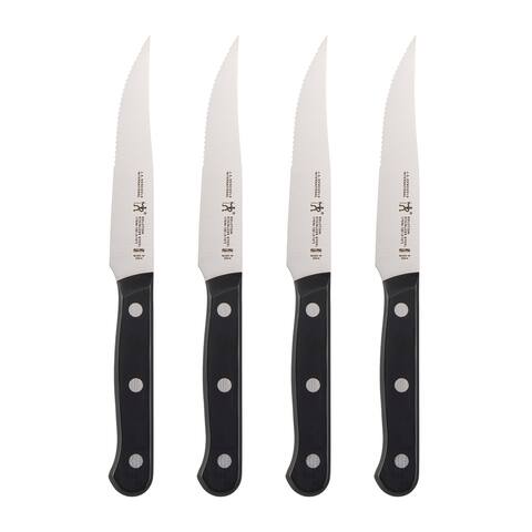 Henckels Solution 4-pc Steak Knife Set - Stainless Steel