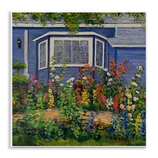 Stupell Country Cottage Lovely Garden Wall Plaque Art Design By Alexi ...