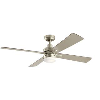 Kichler Lighting Lija Collection 52-inch LED Fan Brushed Nickel