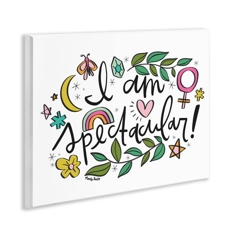 Stupell Motivational I Am Spectacular Wall Plaque Art Design By Mandy Ford Art + Illustration