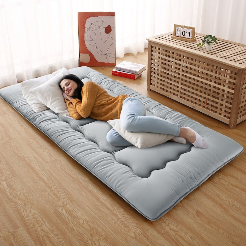 Japanese Futon Floor Mattress, Japanese Style Floor Mattress Sleeping Mattress Pad Tatami Mat