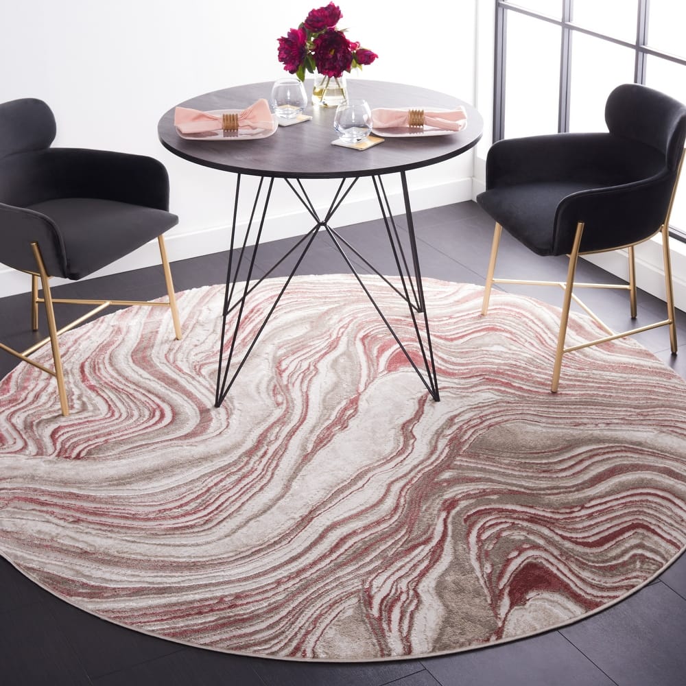 SAFAVIEH Meadow Marjolein Modern Abstract Rug
