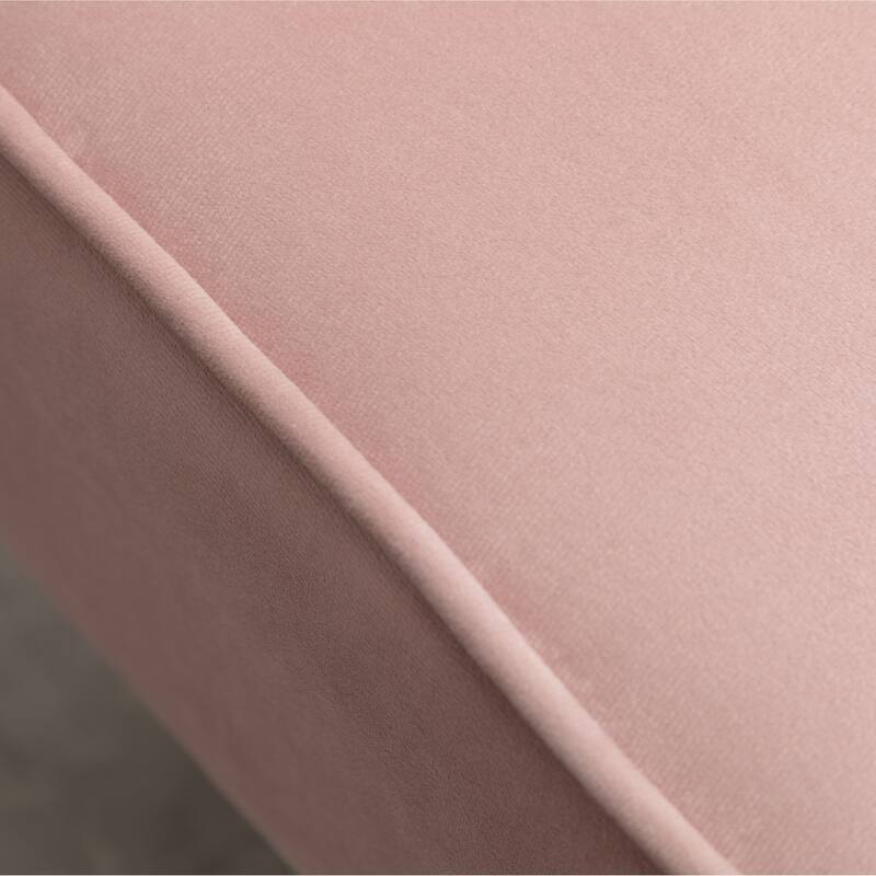 Contemporary Velvet Upholstered Accent Chair, for Living Room