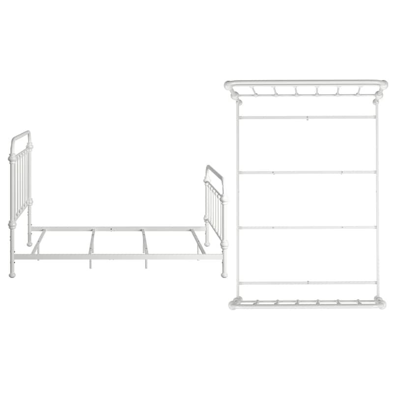 Sigulda Graceful Lines Victorian Metal Bed