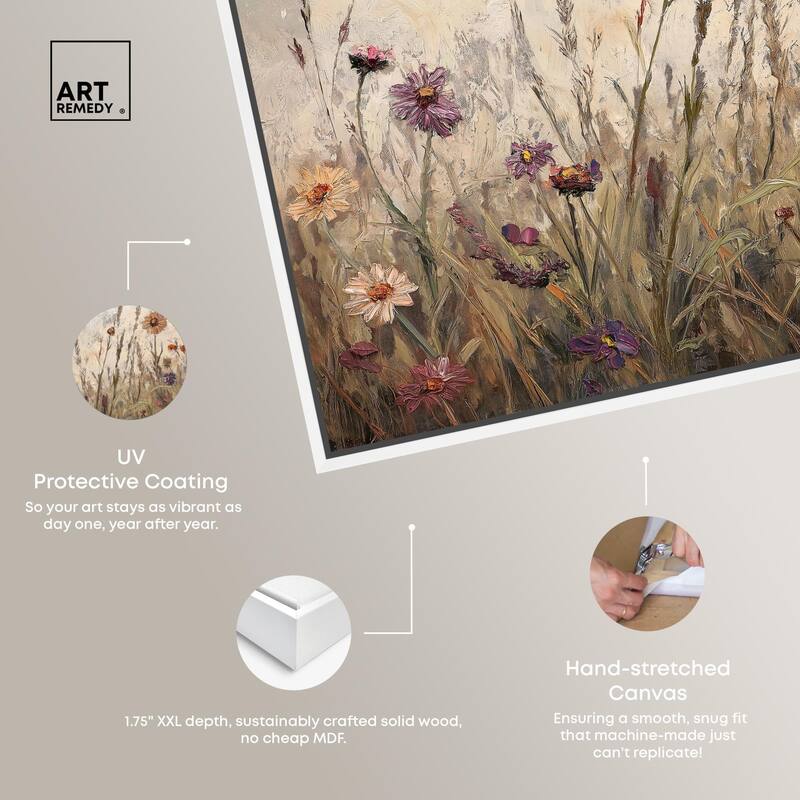 Vintage Blooms II Canvas by Art Remedy