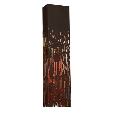 AFX Embers Black LED Wall Sconce