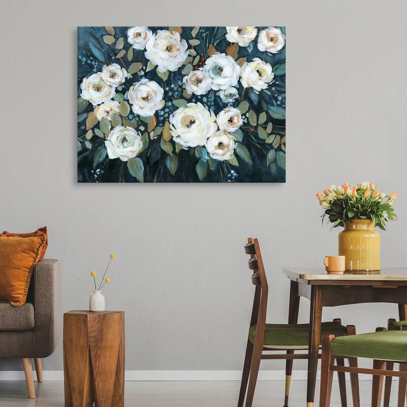 Moonlit Garden I by Carol Robinson Canvas Art Print