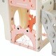 preview thumbnail 54 of 70, 8-in-1 Ocean-Themed Kids Slide Playset