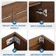 preview thumbnail 38 of 112, ARTCHIRLY 24/36/48/60 Inch Bathroom Vanity with Sink, Freestanding Bathroom Vanity with Soft Close Door and Shelf