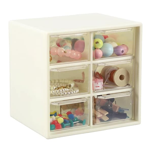 Small Storage Draw Mini Storage Drawers for Desk, Plastic Desktop Teacher Desk for Office ...