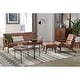 preview thumbnail 6 of 8, Simple Living Bianca Solid Wood Ottoman