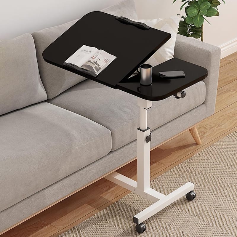 Height Adjustable Mobile Laptop Computer Table, Desk