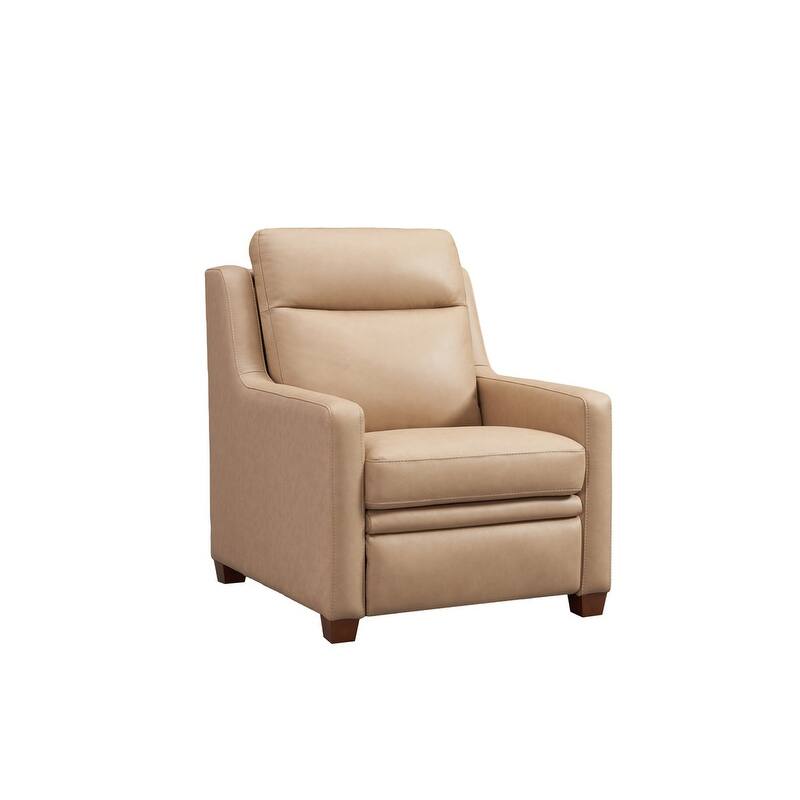 Genuine Leather Recliner Sofa 33" Triple-Motor Power Zero-Wall Reclining Couch with USB&USB-C Port