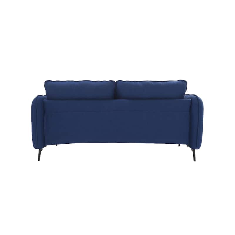 Modern Fabric Loveseat Sofa