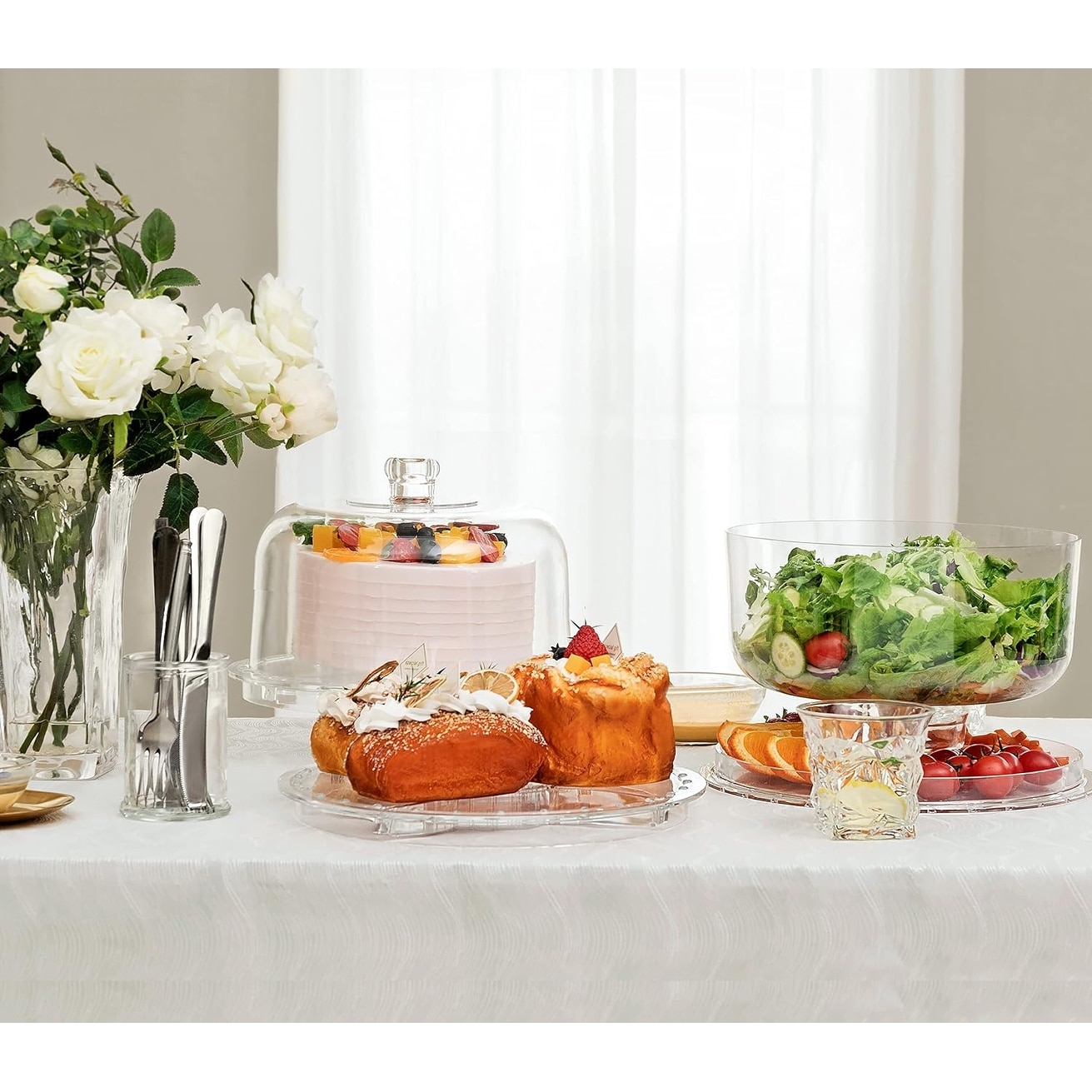 Bed bath and beyond cake stands shop