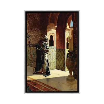 iCanvas "The Moorish Guard, The Alhambra" by Rudolphe Ernst Framed