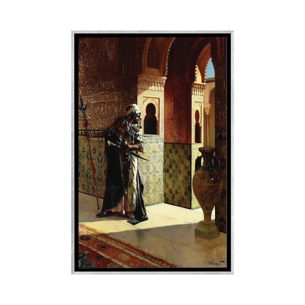 iCanvas "The Moorish Guard, The Alhambra" by Rudolphe Ernst Framed