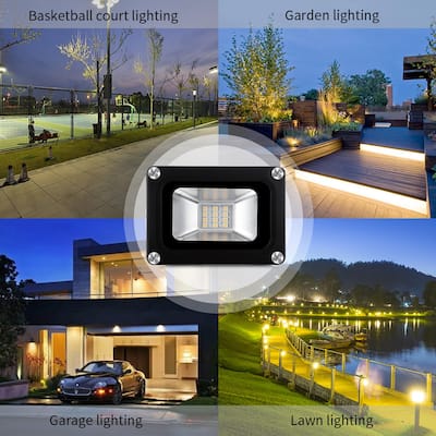 110V 10W Waterproof Garage Light and Adjusted within 180 Degrees