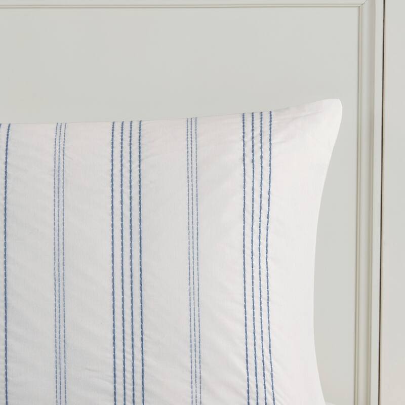 Harbor House Morgan 6 Piece Cotton Jacquard Oversized Comforter Set