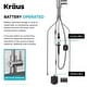 preview thumbnail 86 of 139, Kraus Britt Commercial 3-Function 1-Handle Pulldown Kitchen Faucet